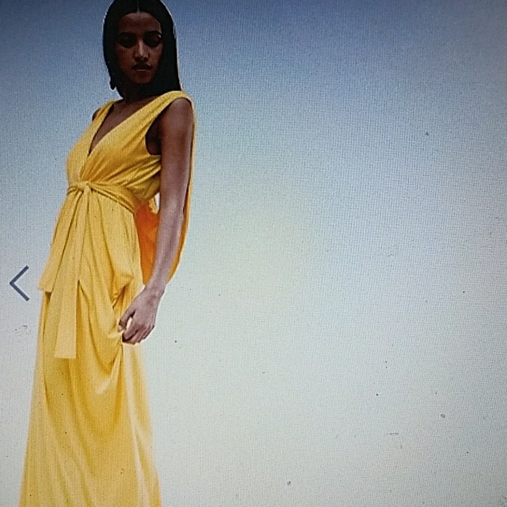 ASOS DESIGN DRAPE BACK MAXI DRESS